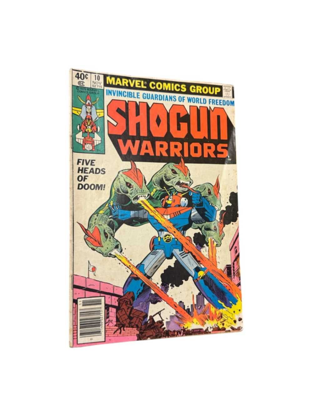 1979 Marvel Comics Shogun Warriors Comic Book Nov 10